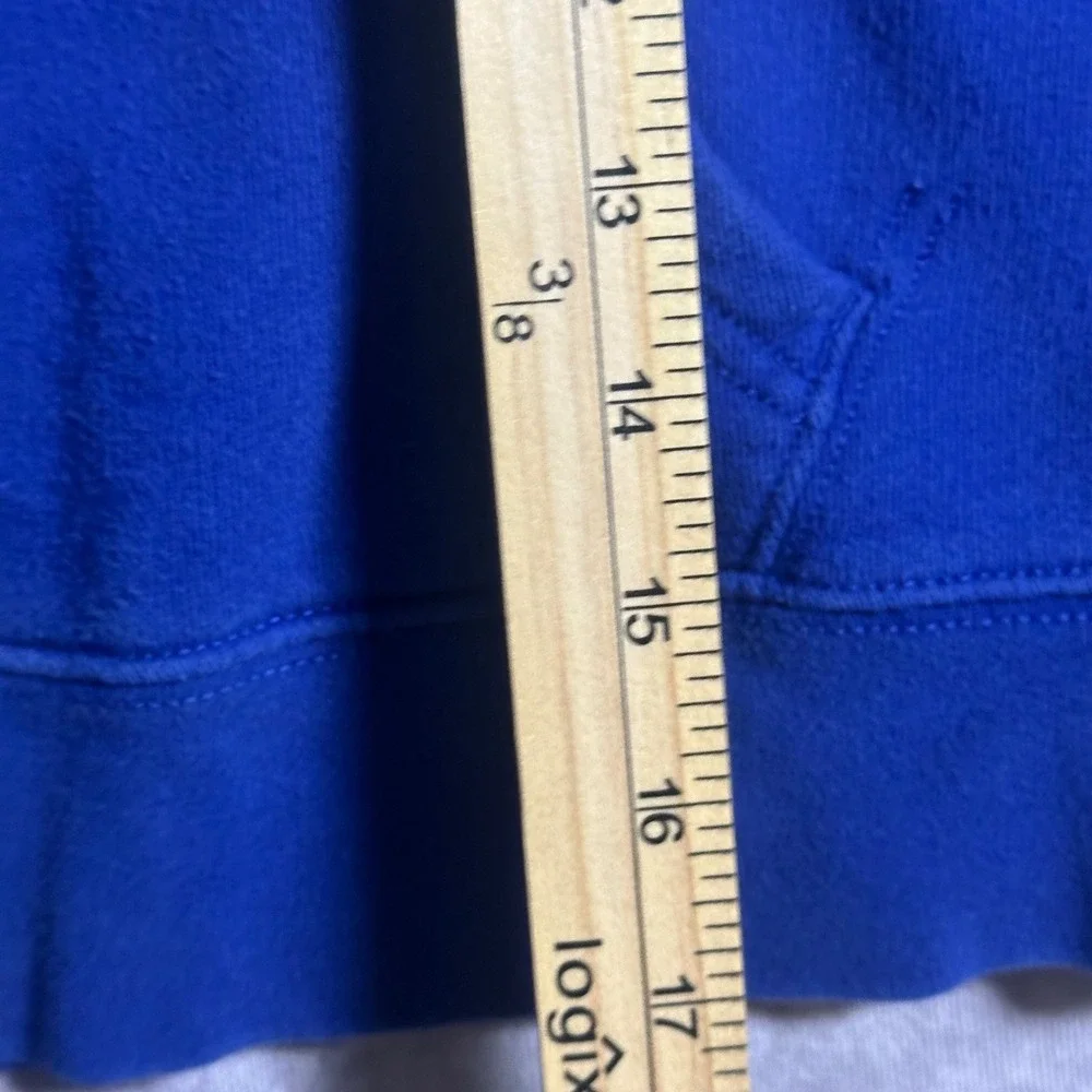 Polo Ralph Lauren Kids Size S 8 Royal Blue Fleece Pullover Hoodie Pony Logo‎